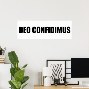Póster Deo confidimus