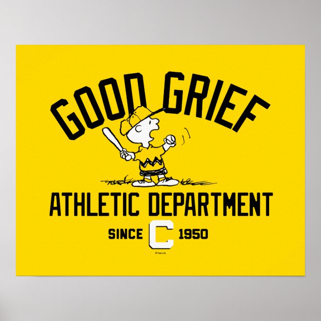 Póster Departamento de Atletismo de Good Grief (Frente)