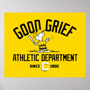 Póster Departamento de Atletismo de Good Grief
