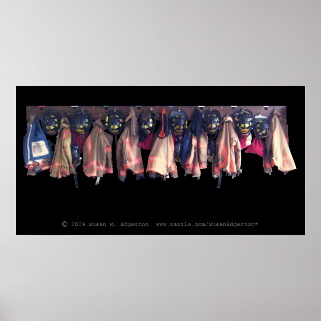 Póster Departamento de Bomberos de San Francisco (Frente)