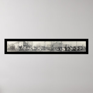 Póster Departamento de Bomberos de Springfield Foto 1917