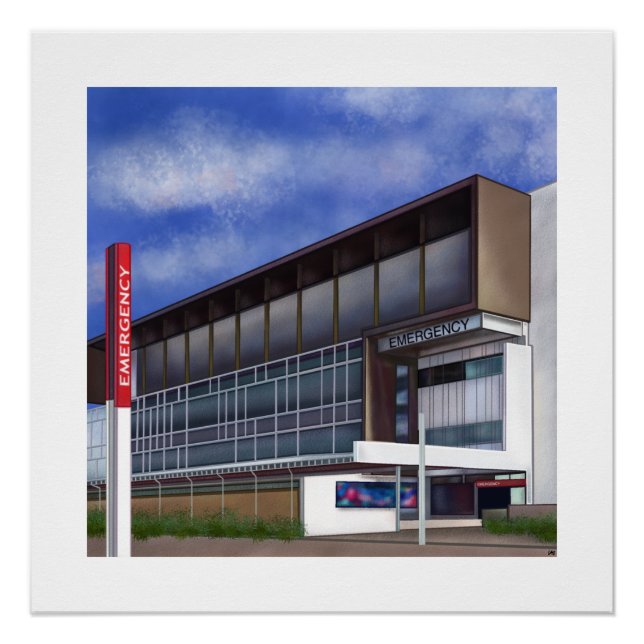 Póster Departamento de Emergencia (Anverso)