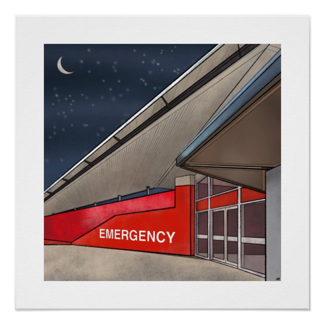 Póster Departamento de Emergencia (Anverso)
