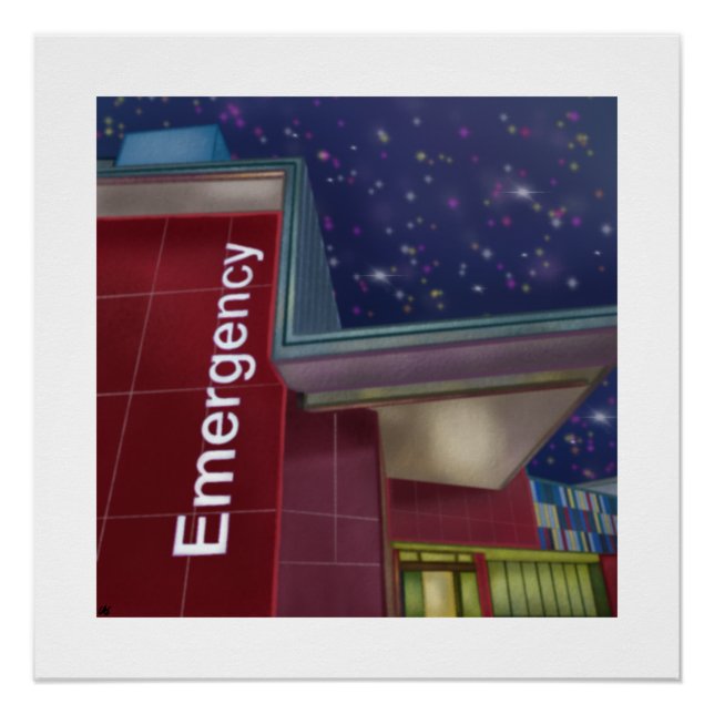 Póster Departamento de Emergencia (Anverso)