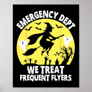 Póster Departamento De Emergencia Tratamos Los Volantes F