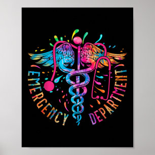 Póster Departamento De Emergencia Tye Ed Er Enfermería De
