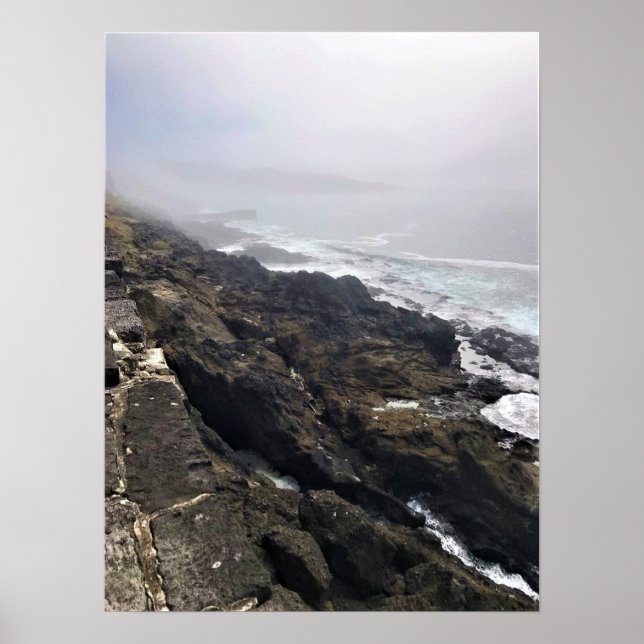 Póster Depoe Bay, Oregón (Frente)