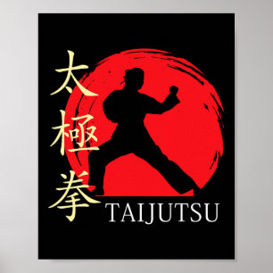 Póster Deporte De Artes Marciales Japonesas Para El Amant