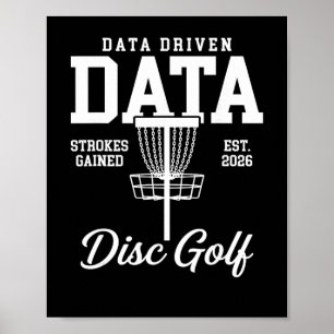 Póster Deporte de Disco con Datos Ganados por Golpes
