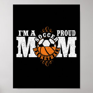 Póster Deportes Combinados Soy Una Orgullosa Madre De Bal