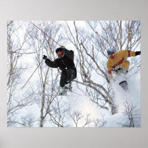 Póster Deportes de invierno