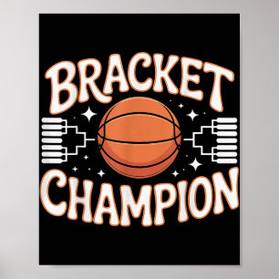 Póster Deportes de jugador campeón de baloncesto de campe