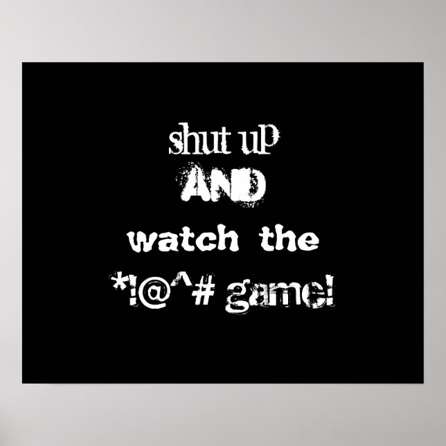 Póster Deportes divertidos (Frente)