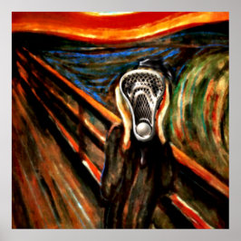 Póster Deportes divertidos de Lacrosse