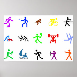 Póster Deportes extremos