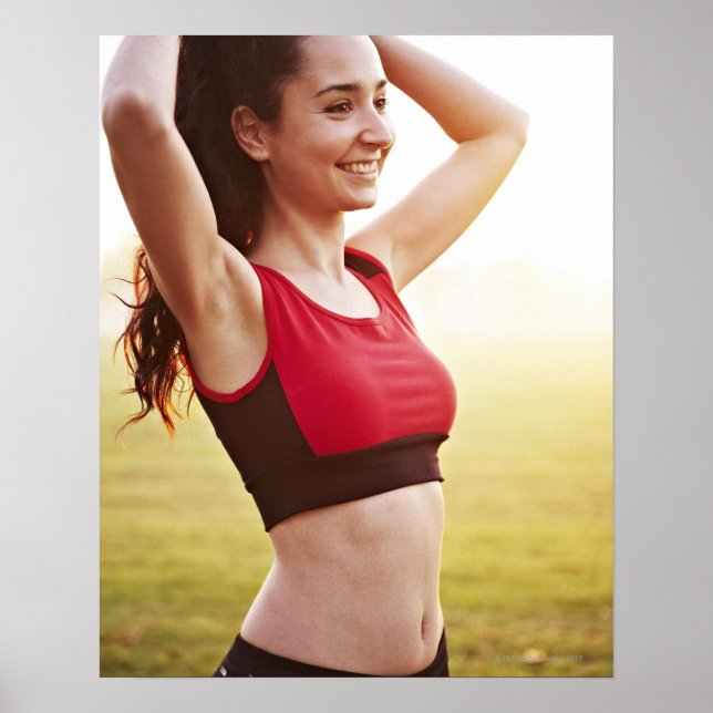 Póster Deportes femeninos (Frente)