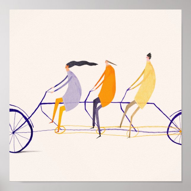 Póster Deportes grupales (Frente)