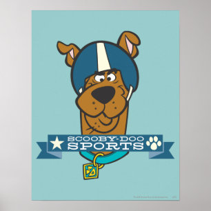 Póster Deportes Scooby-Doo
