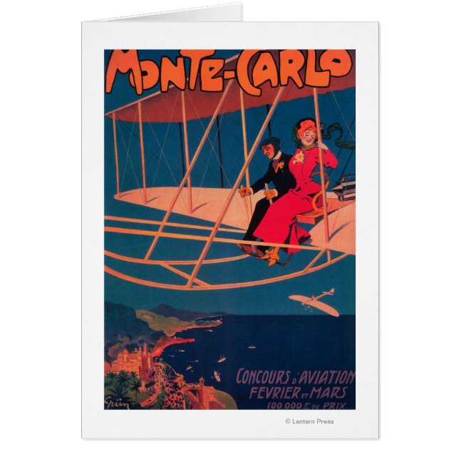 Poster deportivo de aviación (Frente)