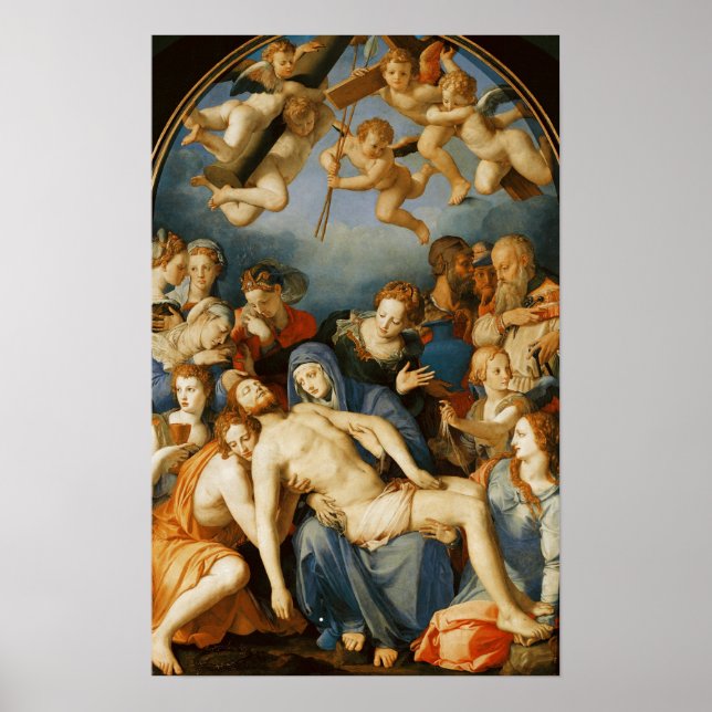 Póster Deposition from the Cross, 1543-45 (Frente)