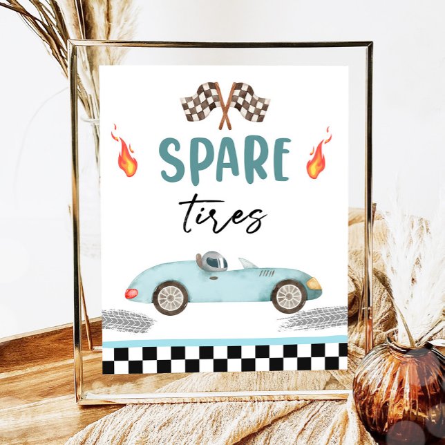Póster Depósito de neumáticos Blue Race Car Dos Fast Boy  (Subido por el creador)