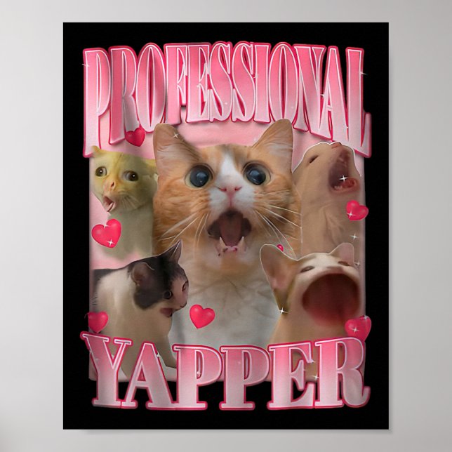 Póster Depósito divertidísimo de yapper profesional (Frente)