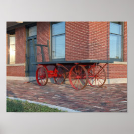 Póster Depósito ferroviario