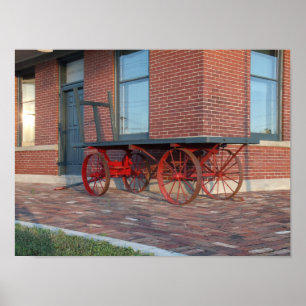 Póster Depósito ferroviario