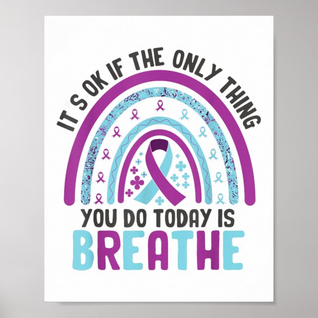 Póster Depression Awareness Suicide Prevention  (Frente)