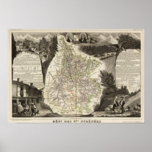 Póster Dept De Los Pirineos