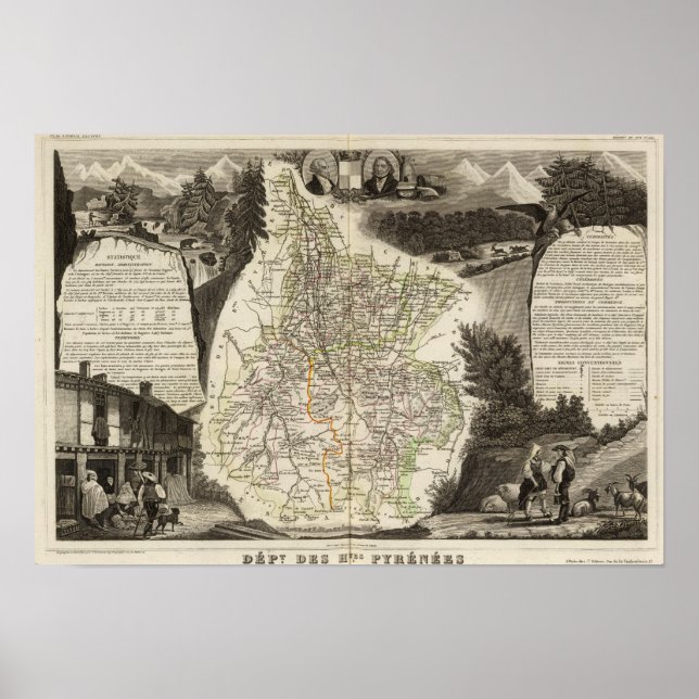 Póster Dept De Los Pirineos (Frente)