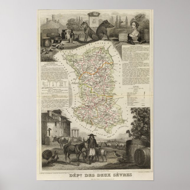 Póster Dept. Des Deux Sevres (Frente)