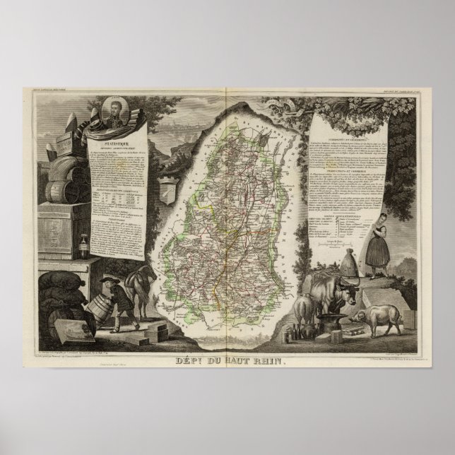 Póster Dept. Du Haut Rhin (Frente)