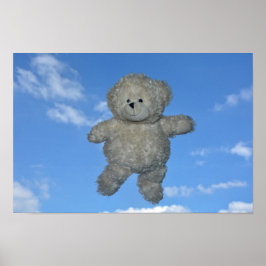 Póster Der fliegende Teddybär