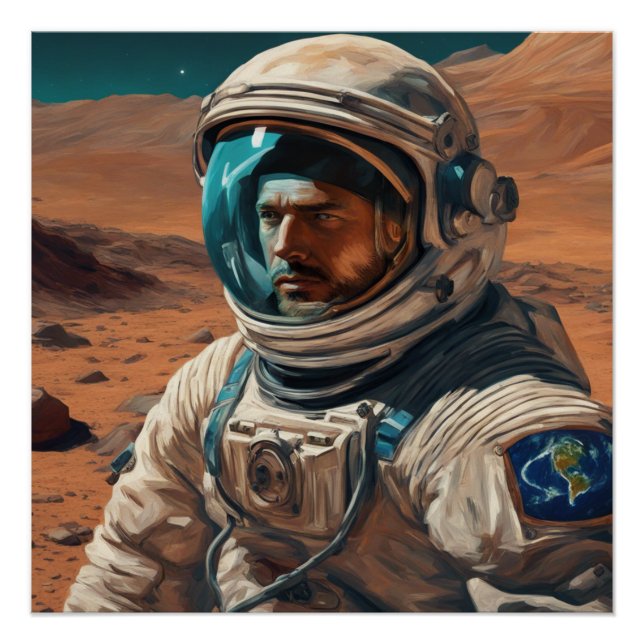 Póster Der Marsexplorer KI  (Anverso)