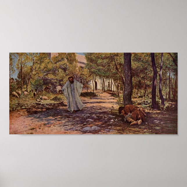 Póster Der verlorene Sohn, Eugène Burnand (Frente)