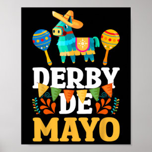 Póster Derby De Mayo Cinco De Mayo