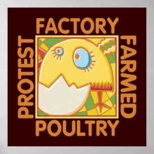 Póster Derechos de los animales de granja