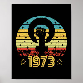 Póster Derechos Feministas Roe V Wade 1973