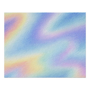 Póster Deriva del cielo pastel