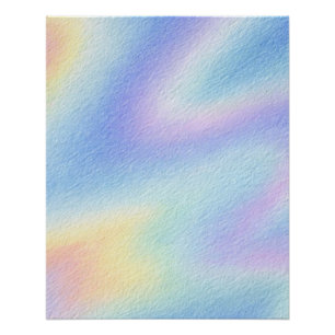 Póster Deriva del Cielo Pastel