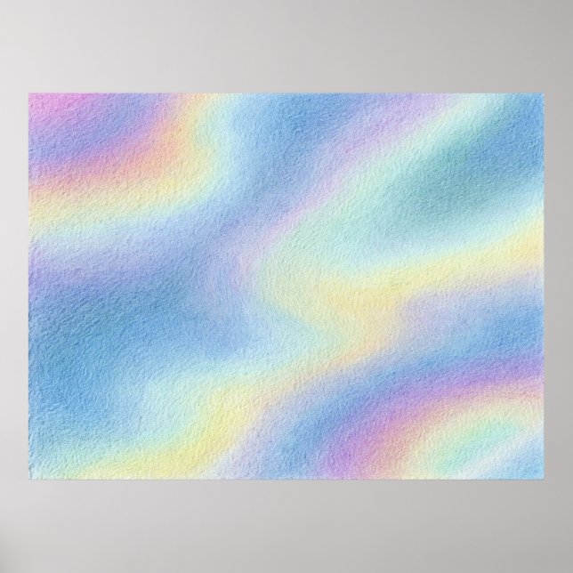 Póster Deriva del cielo pastel (Frente)