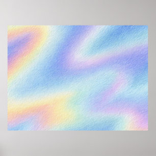 Póster Deriva del Cielo Pastel