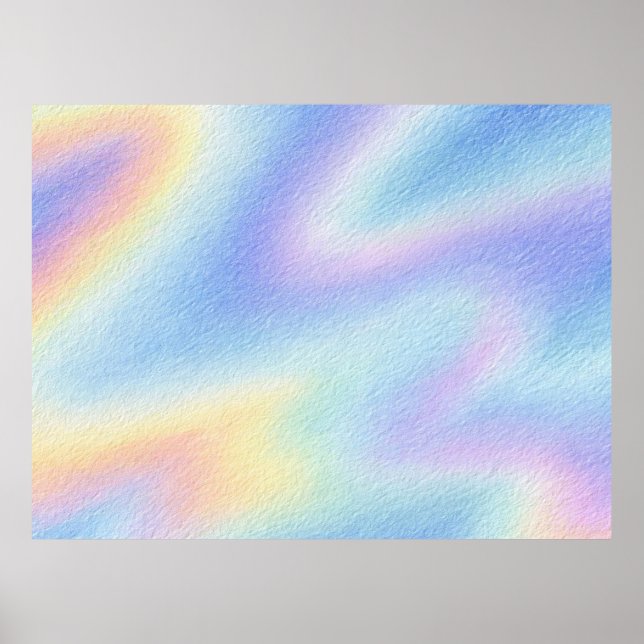 Póster Deriva del Cielo Pastel (Frente)