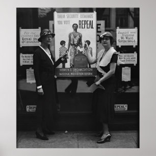 PÓSTER DEROGACIÓN 1932 DE LA PROHIBICIÓN