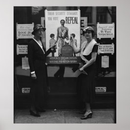 PÓSTER DEROGACIÓN DE LA PROHIBICIÓN 1932