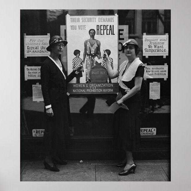 PÓSTER DEROGACIÓN DE LA PROHIBICIÓN 1932 (Frente)