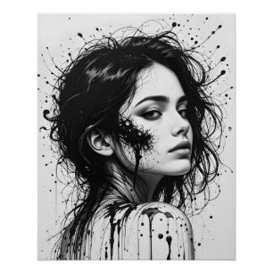 Póster Derretimiento del desplazamiento vertical