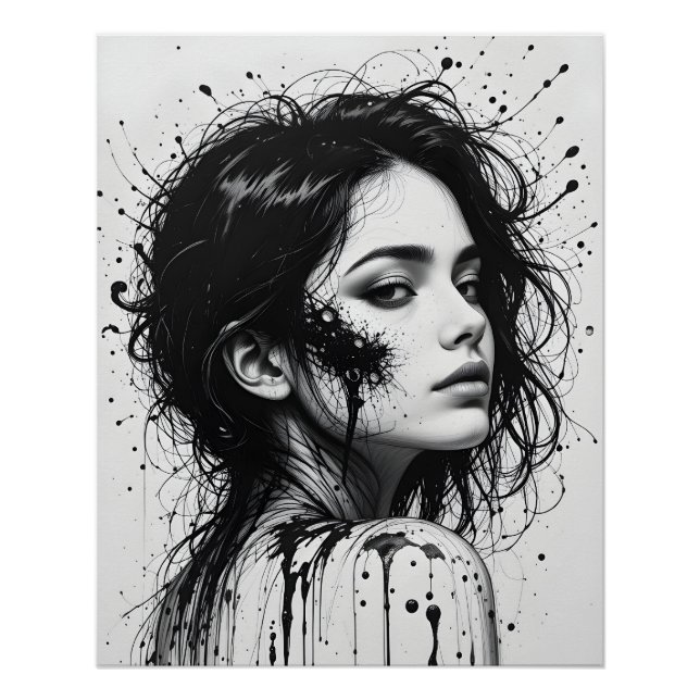 Póster Derretimiento del desplazamiento vertical (Anverso)