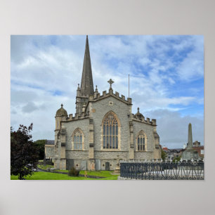 Póster Derry/Londonderry Irlanda del Norte Europa